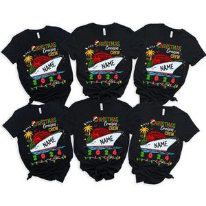 Family Christmas Cruise Shirt, Christmas Family Vacation Shirt, Personalized Christmas Cruise 2024 Shirt,  Making Memories Together Shirt.