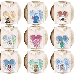 Disney All Characters Shirt, Disney Princess Shirt,  Mickey Friends Shirt, Toy Story Shirt, Star Wars Shirt,Disneyland Family Matching Shirt
