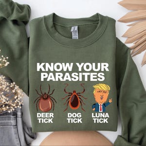 Know Your Parasites Shirt, Sarcastic Trump Shirt, Anti Trump Shirt, Election Day Shirt, Funny Trump Shirt, Anti Trump Tee, Trump Shirt, Gift