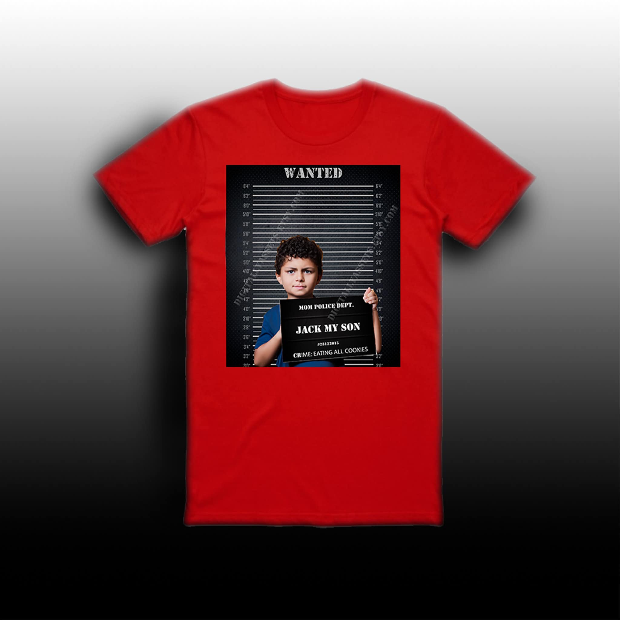 Mugshot Backdrop and Mugshot Sign,image & Text Personalized