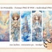 Celestial Wonders Printable Bookmarks for Book Lovers, Heaven Stairways ...