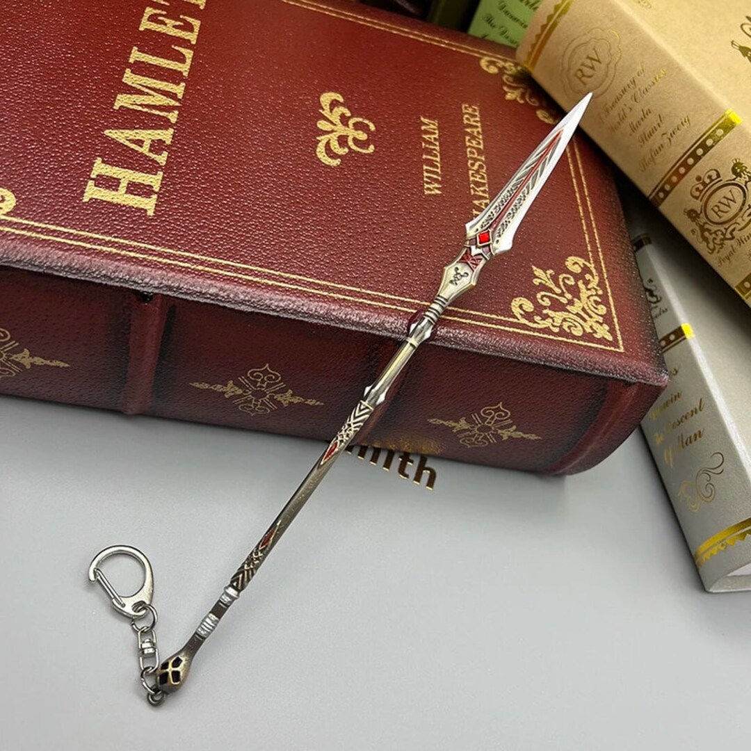 Replica Miniature Weapon Draupnir Spear God of War Kratos - Etsy image.