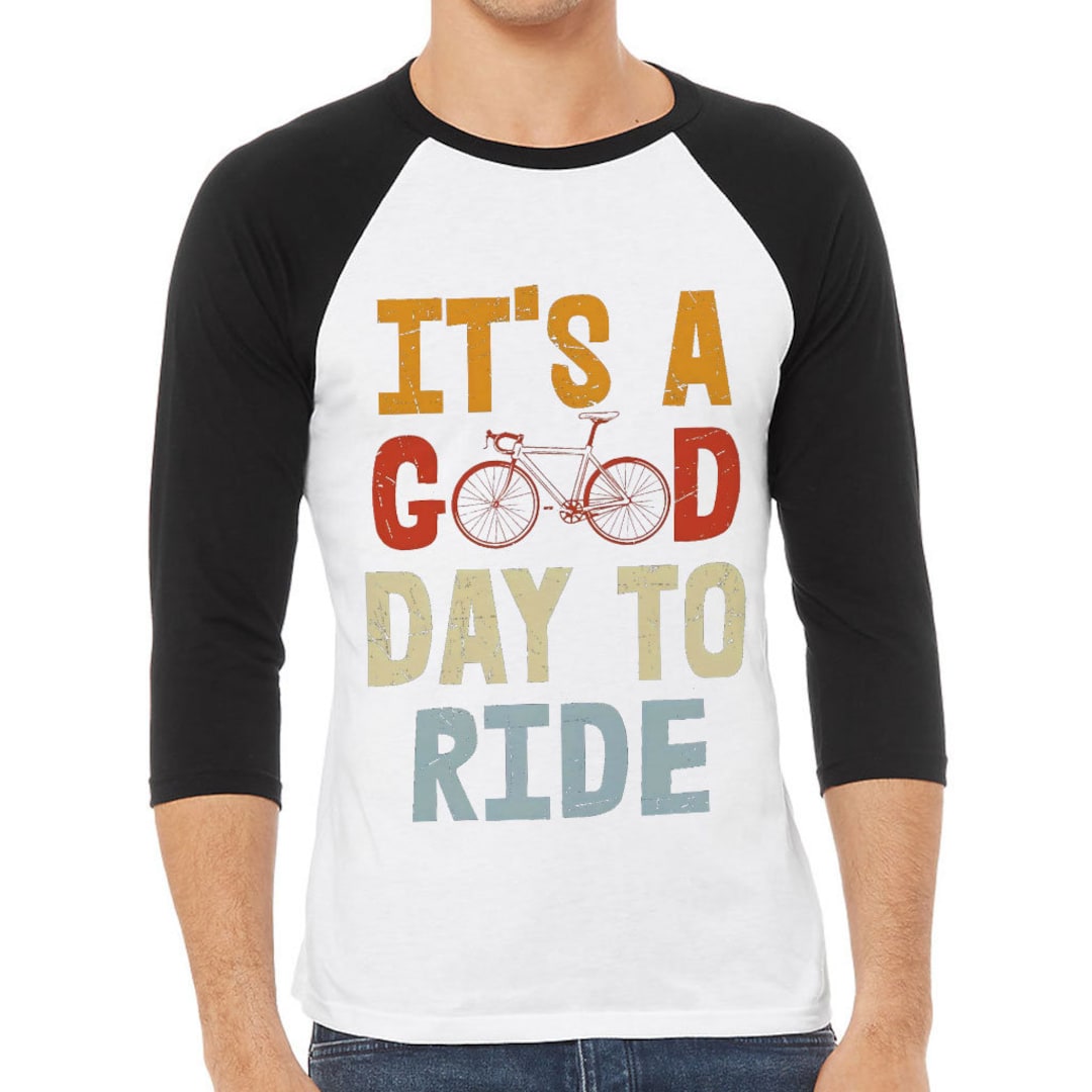 It's a Good Day to Ride Baseball Tshirt Gifts for Bike Lovers Cycling Gift Ideas Etsy