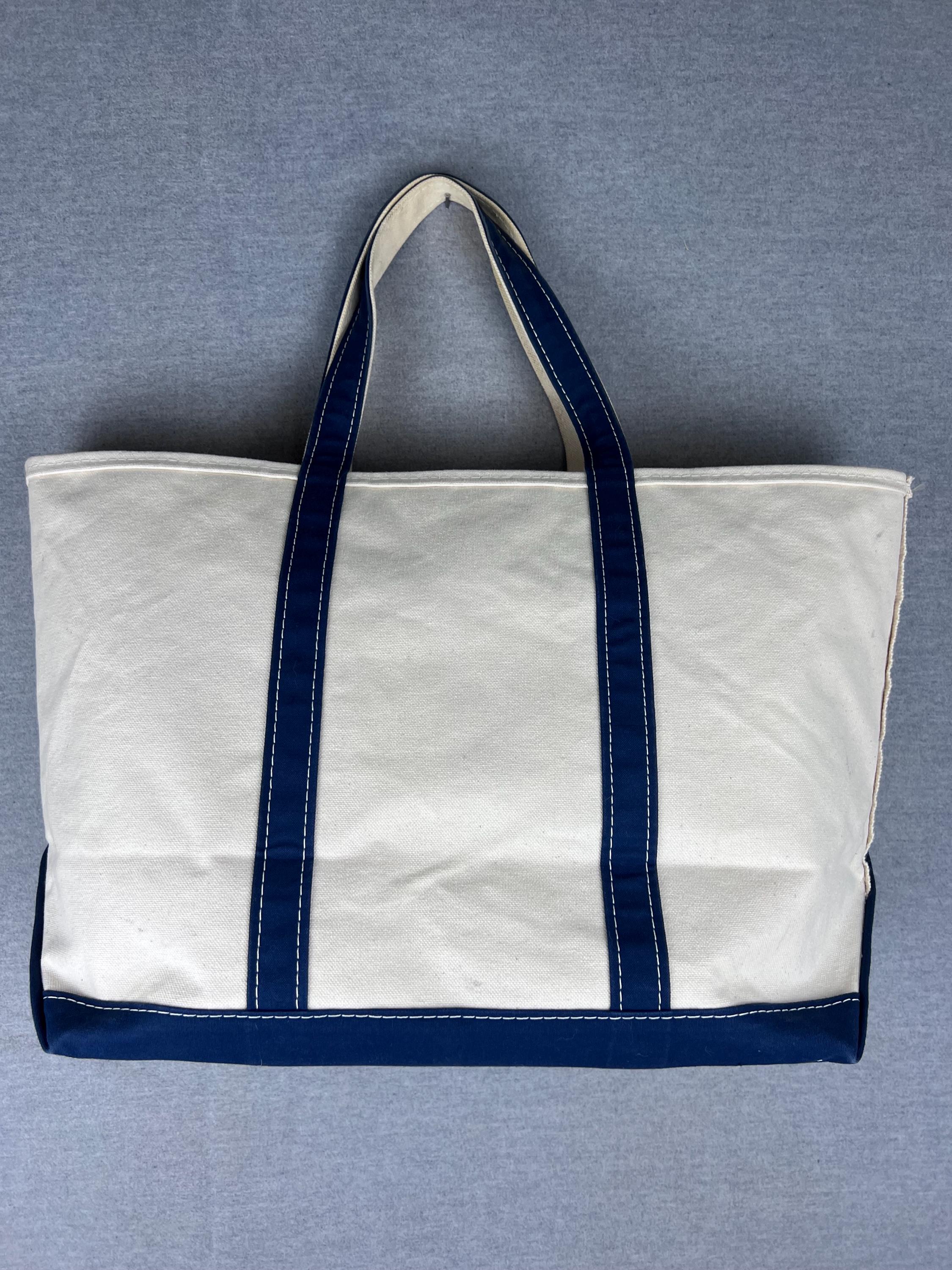 バッグ 00s Vintage LL BEAN Solid Boat & Tote L L.L.Bean『Solid Boat & Tote Bag(Medium)』(Black) – Reggieshop