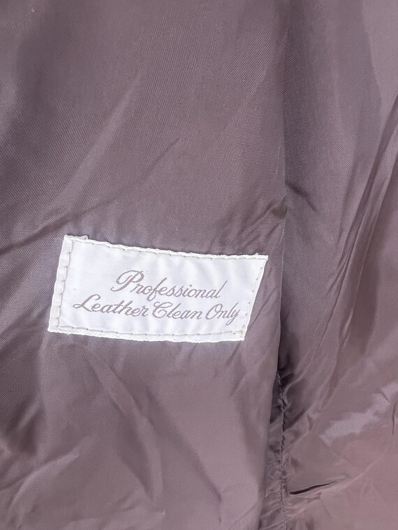 Vintage 70s Sears Suede Leather Jacket Men's Size… - image 2