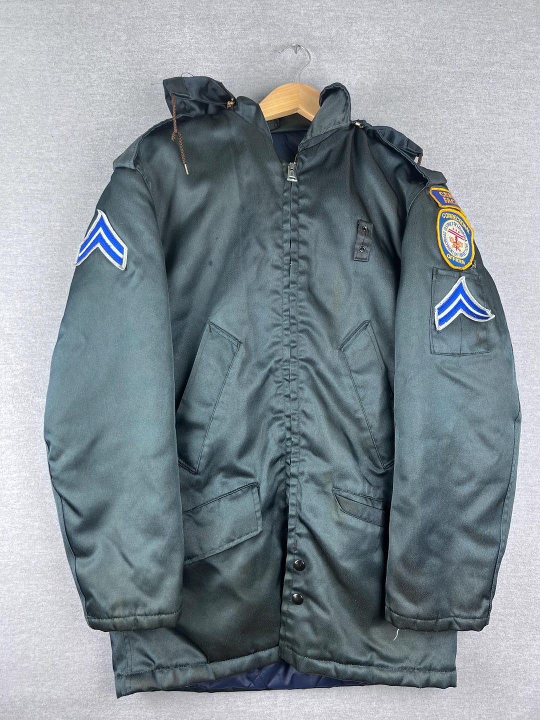 Gilet Matelassé Dacron Hollofil 808 3XL, Bleu, Vintage Neuf étiquettes Pour Homme