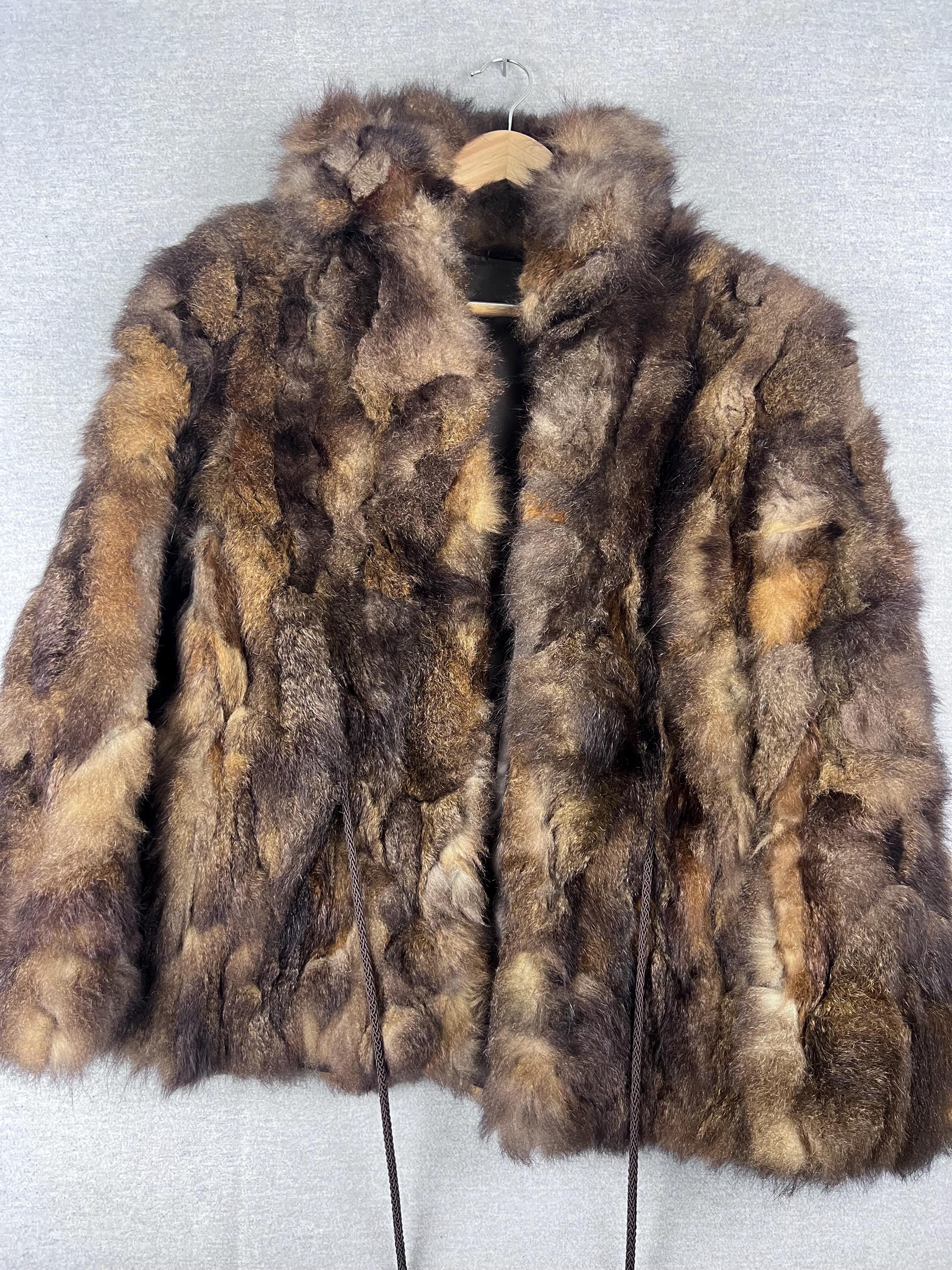 ジャケット・アウター 60s~70s Vintage Fakefar Coat Vintage 70's SEARS the Fashion Place Womens Faux Fur Coat Jacket