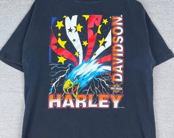 Vintage 90s Harley Davidson Fun Wear T shirt Harley-Davidson
