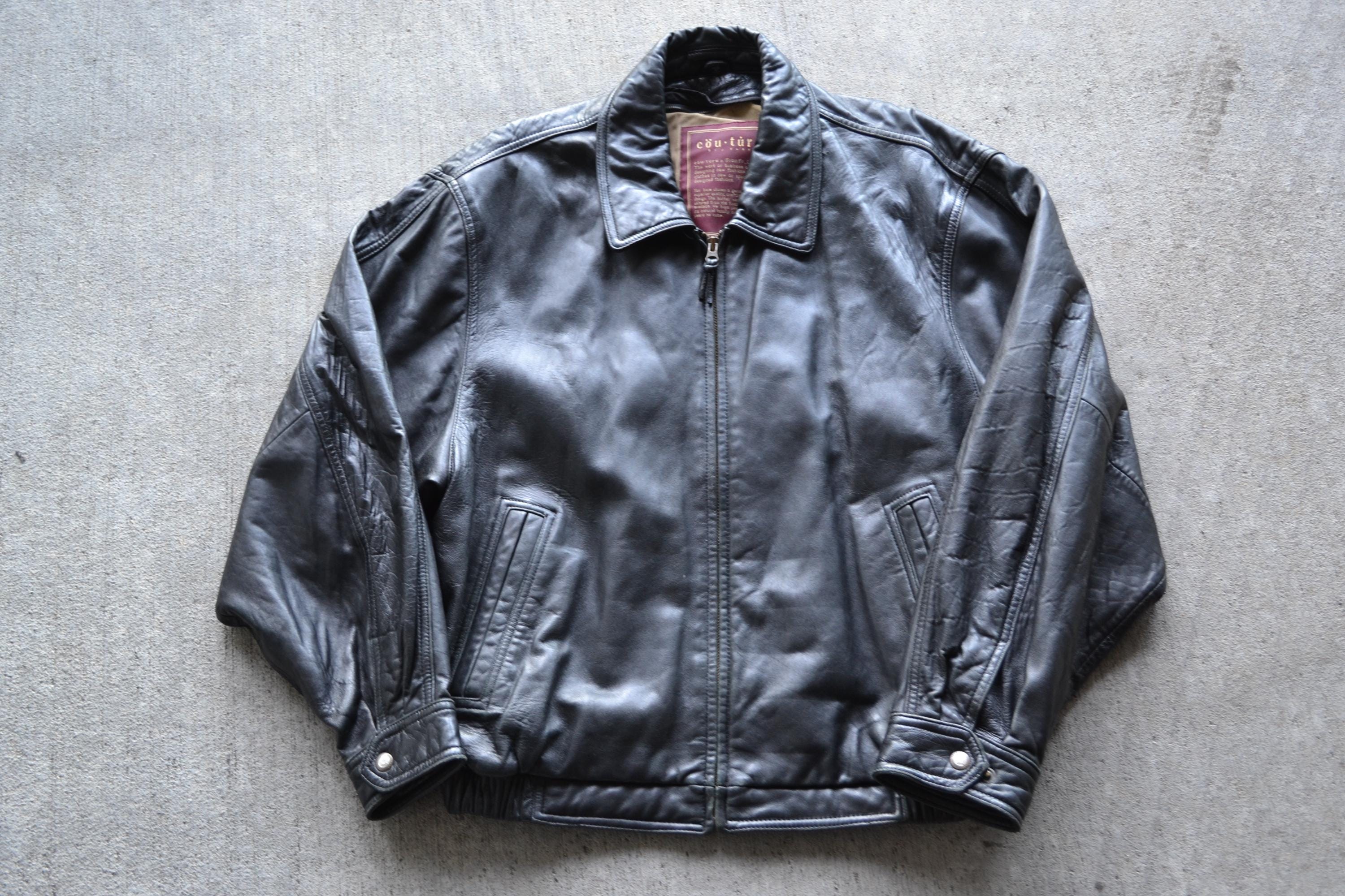 Couture by J Park Leather Jacket Size XL - Etsy Couture by J Park Leather Jacket Size XL - Etsy