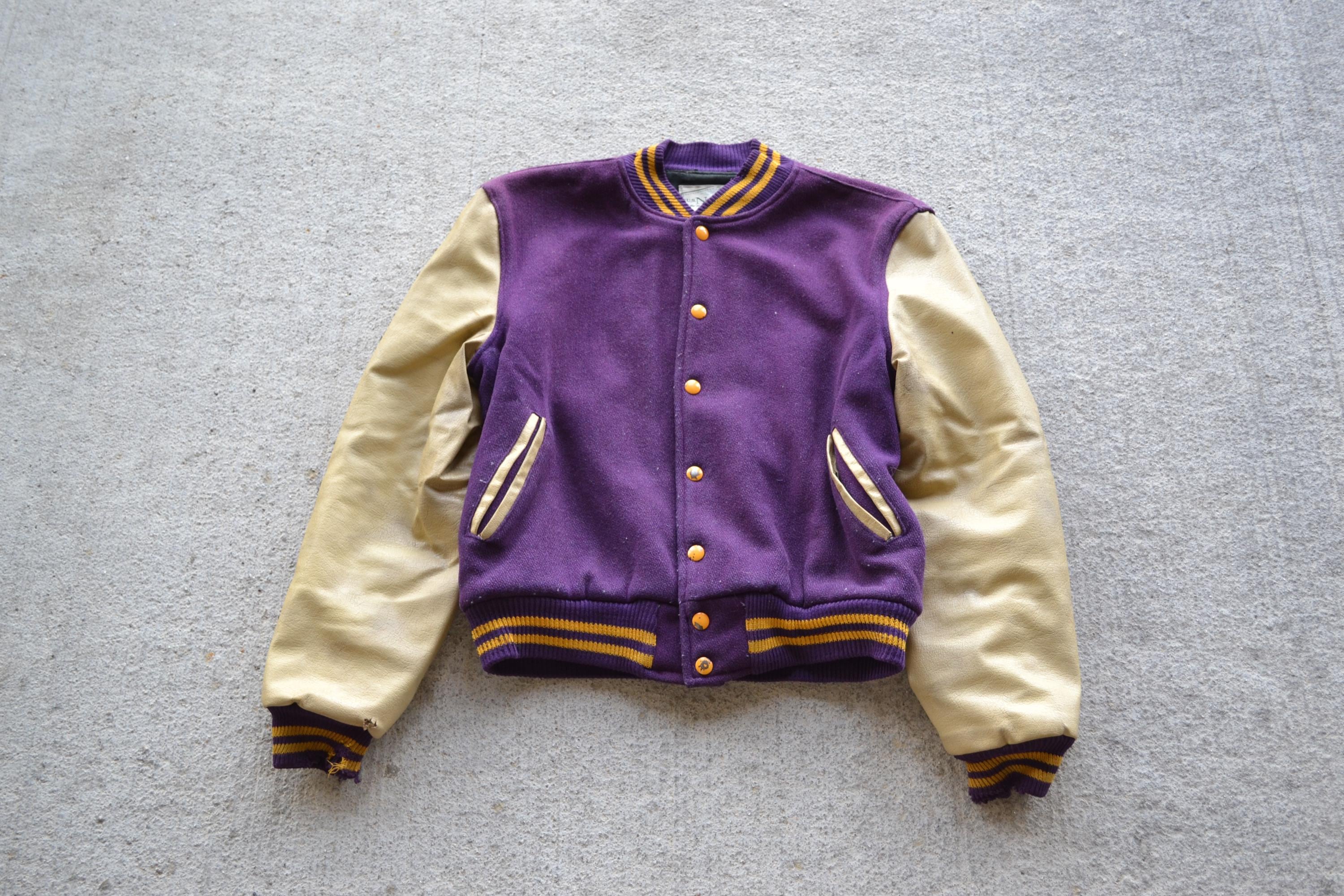 50s Varsity Jacket - Etsy Canada