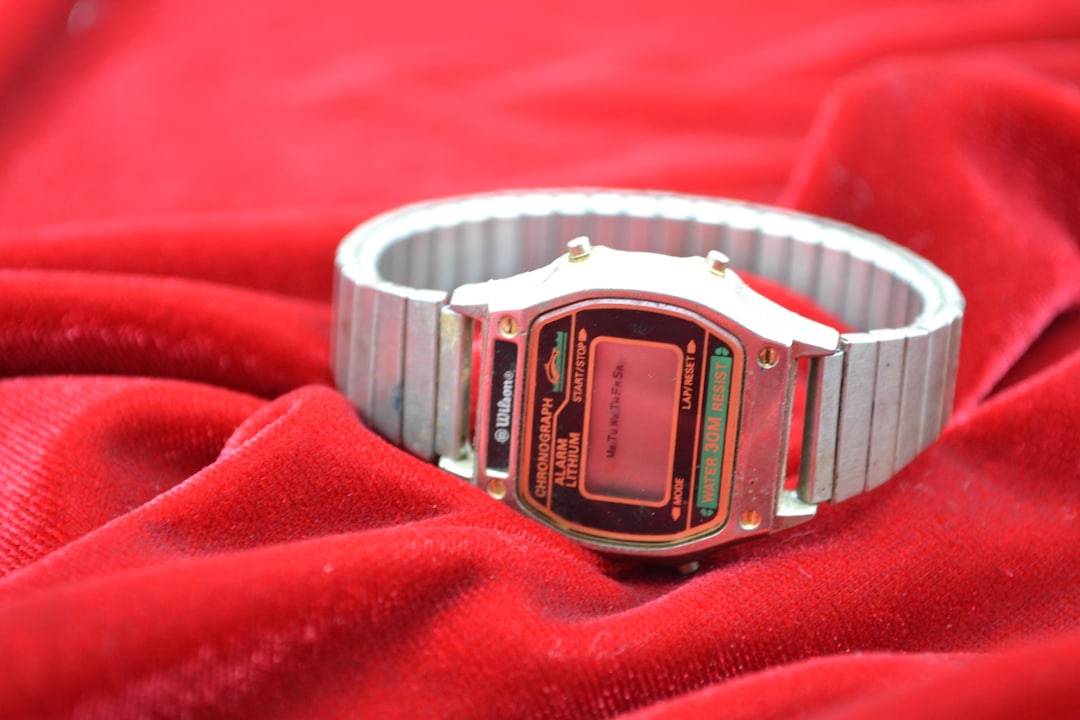 Montre Chronographe Femme Wilson - Digitale Quartz Avec Alarme Et étanche 30m