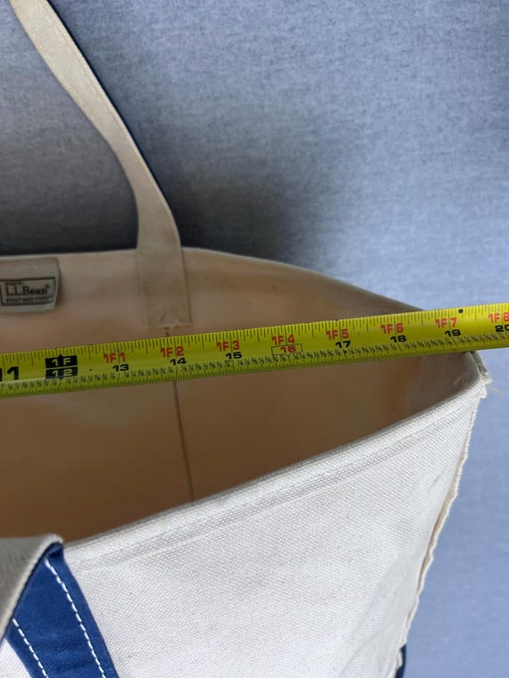 Vintage LL Bean Boat & Tote Navy Blue Canvas Freeport Label - Etsy UK