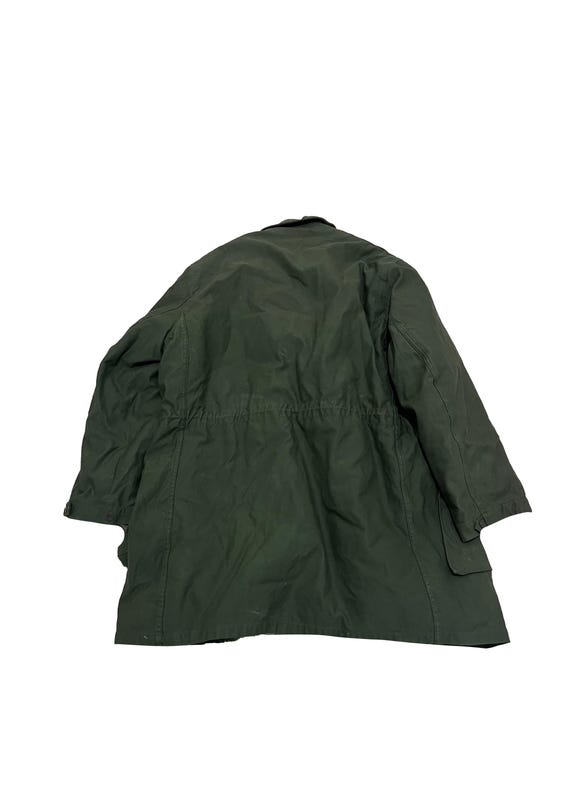 Vintage Swedish Military C50 Field Jacket Button up Parka Coat