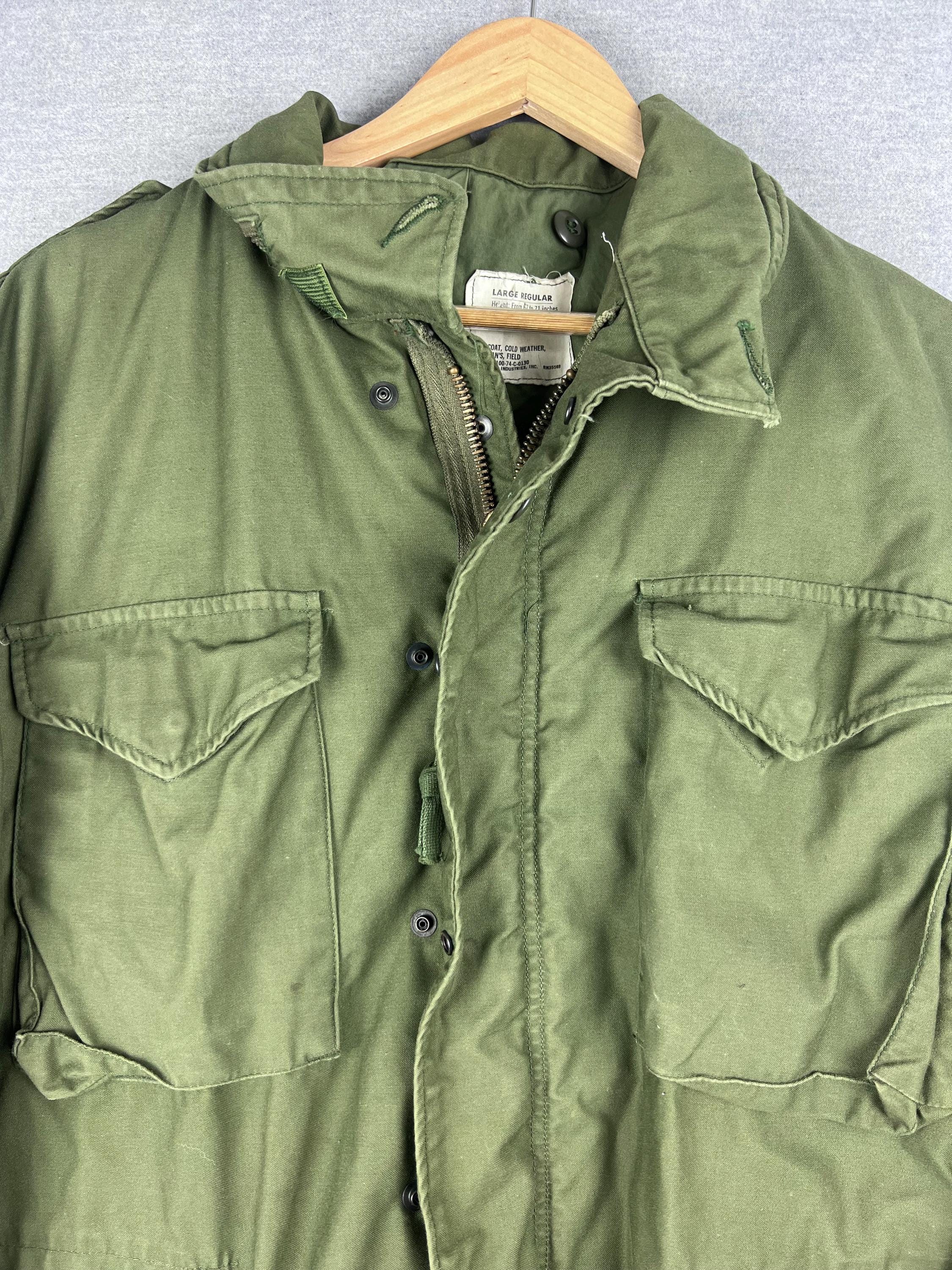 Alpha NATO Cold Weather Field Jacket Vietnam 1974 Large DSA100-74