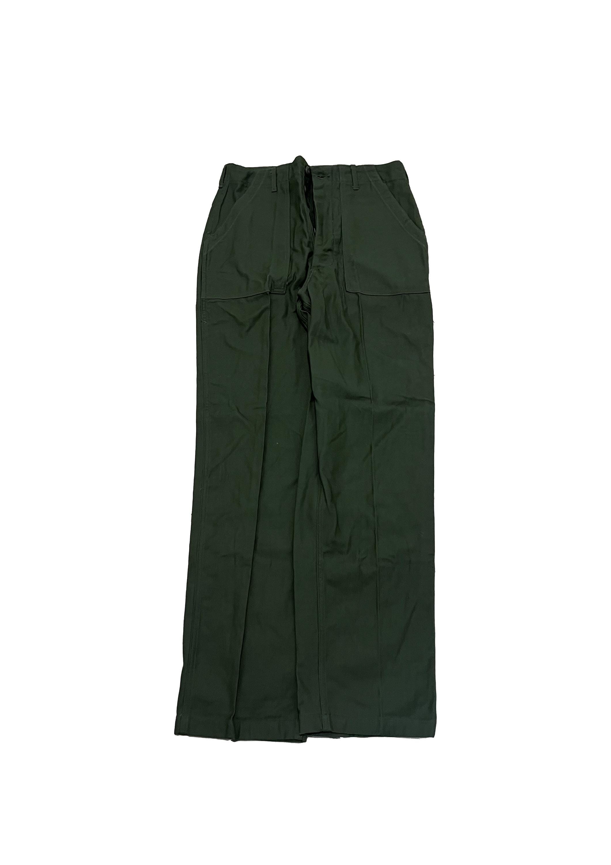 Vintage 70s US Army OG-107 Pants Mens 8405-00-082-6614