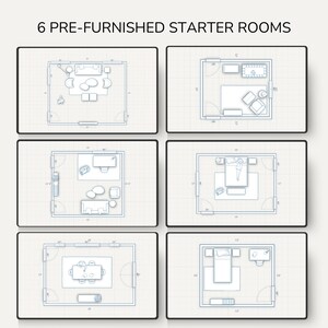 Interactive drag and drop room planner tool | furniture layout | web-based floor plan tool | room layout planner | interior design planner image 6