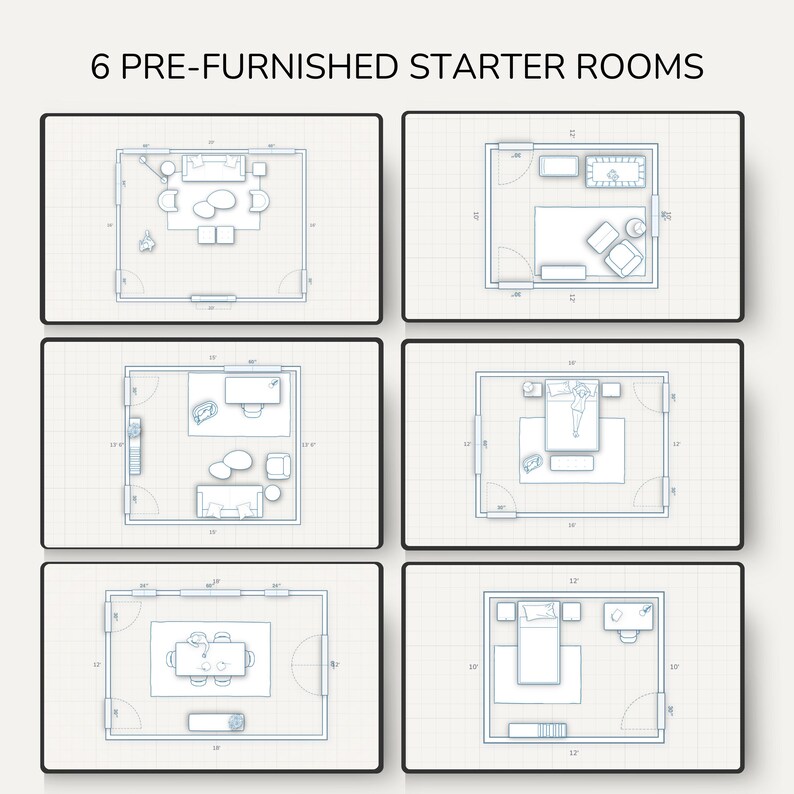 Interactive drag and drop room planner tool | furniture layout | web-based floor plan tool | room layout planner | interior design planner image 6