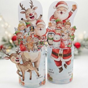 Duplo-omslag, julpyssel, chokladkakor, talesätt, present till den hemliga tomten, presentidé till Sankt Nikolausdagen, PDF-mall för utskrift