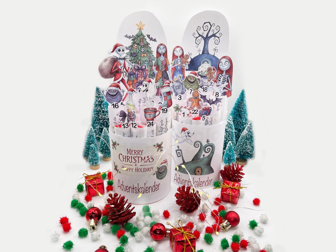 Spooky Christmas Advent Calendar for Duplo • Halloween Meets Christmas ...