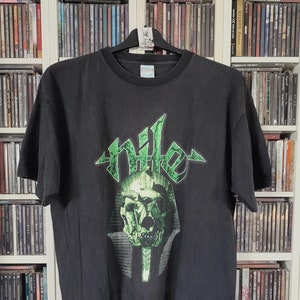 Camiseta NILE Annihilation of the Wicked Tour - Razamataz 2006 - Camiseta vintage Death Metal XL