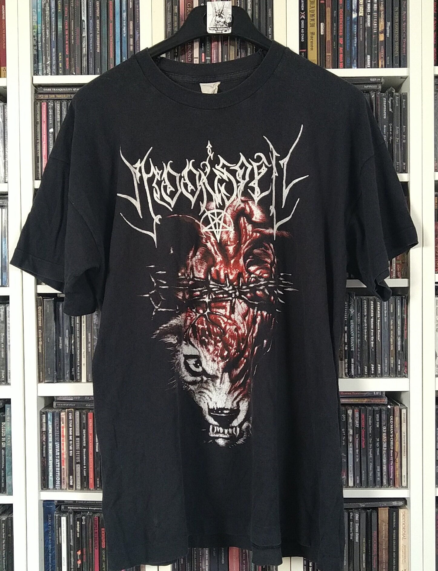 SATYRICON サテリコン オフィシャル TシャツLサイズ ブラックメタル 激辛！スパイス！ブラックメタルTシャツが沢山入荷！SATYRICON