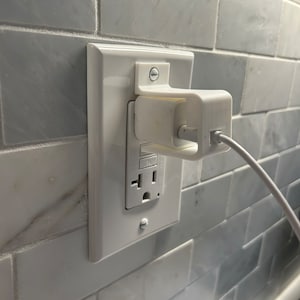 iPhone, Android Charging Block and Cord Lock. Available for original Apple USB chargers, Apple/Amazon 20w Chargers and Android Chargers.