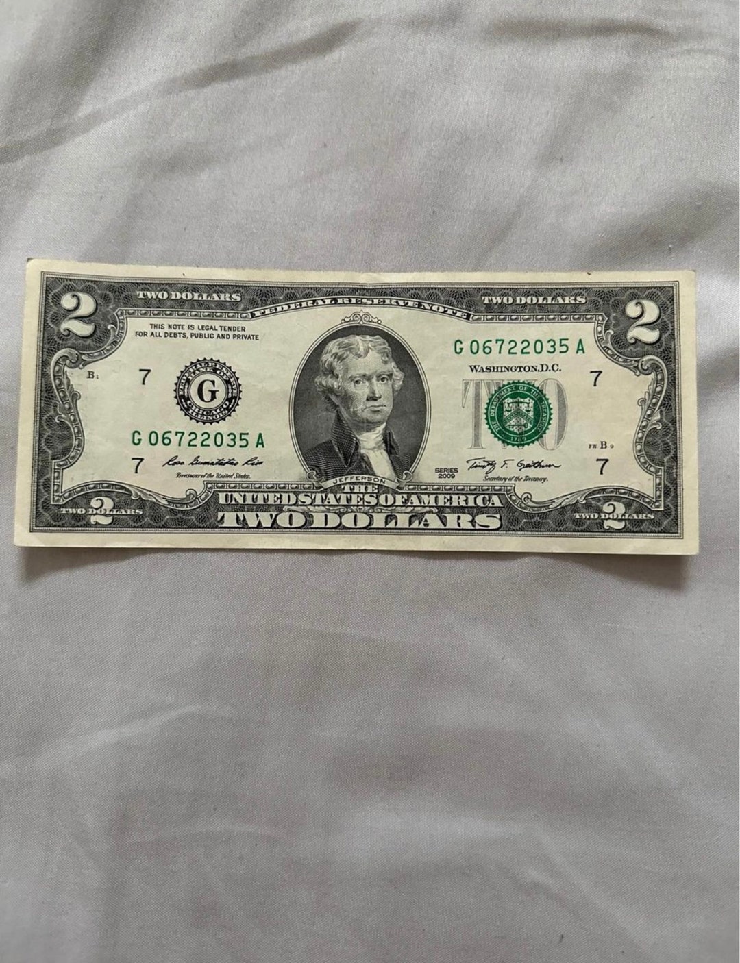 2009 2 dollar coin value rare