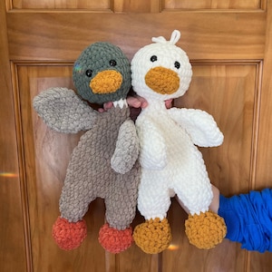 Crochet Duck Snuggler
