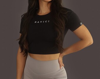 Reign Crop -Black