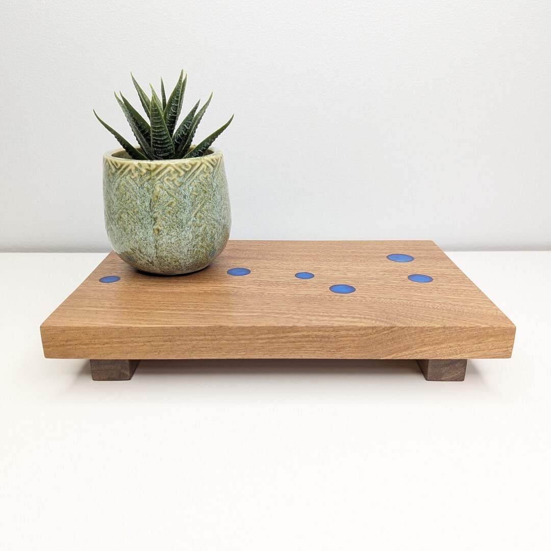 Mahogany & Walnut Wooden Riser: Big Dipper Epoxy Soap Stand - Etsy