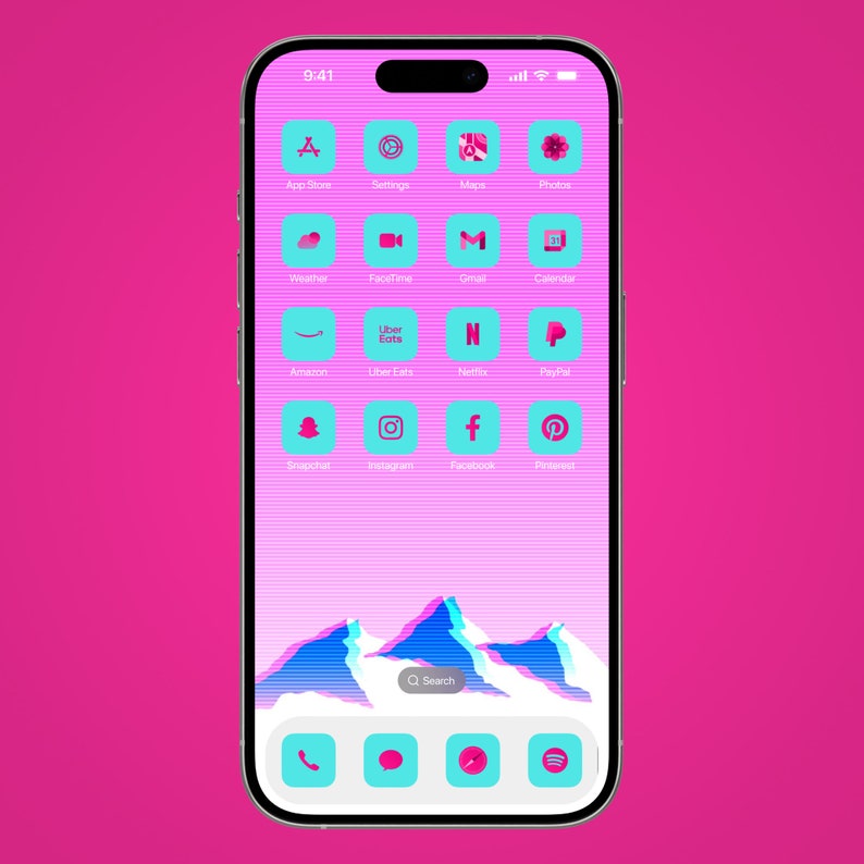 Vaporwave Icon Pack – Includes 800+ Icons and Free Custom App Icon ...