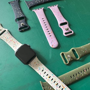 Apple Watch Loop-Armband Spreckled Silikon Bild 10