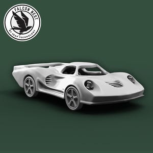 Speeder Car – grüne Miniaturen, Gaming-Tisch, Sci-Fi, postapokalyptische Schlacht, futuristische Figuren, Wargaming-Gelände, 20 mm, 28 mm, 32 mm