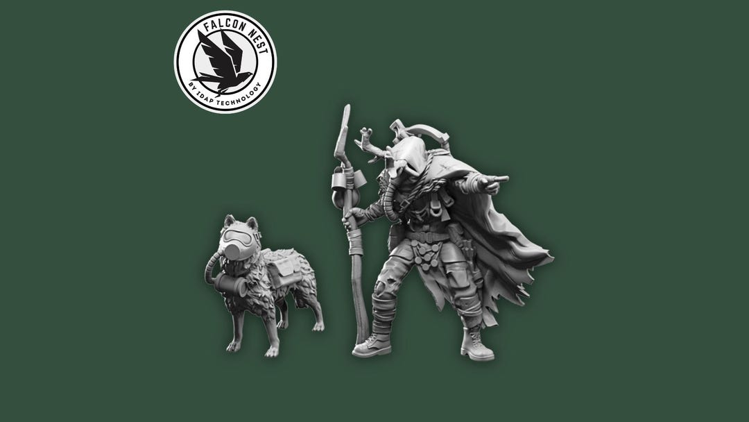 Outlast Owl & Flint - Miniature Figure Tabletop Gaming Wargaming ...