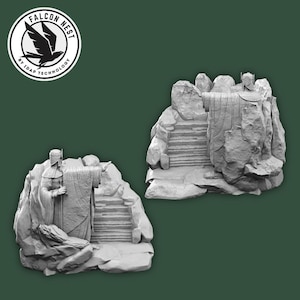 War of The Ring Argonaths – Statuen, Tor, Denkmal, alte Grenzlage, Erweiterung, 3D-Druck, Modell, Harz, Brettspiel