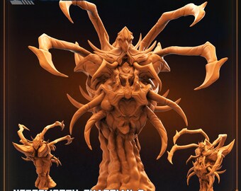 Necromorph Guardian 2 Hoogwaardige SciFi Fantasy Miniatuur Verzamelaar Hars Wargaming Tafelblad Tactische Diorama's Strategie