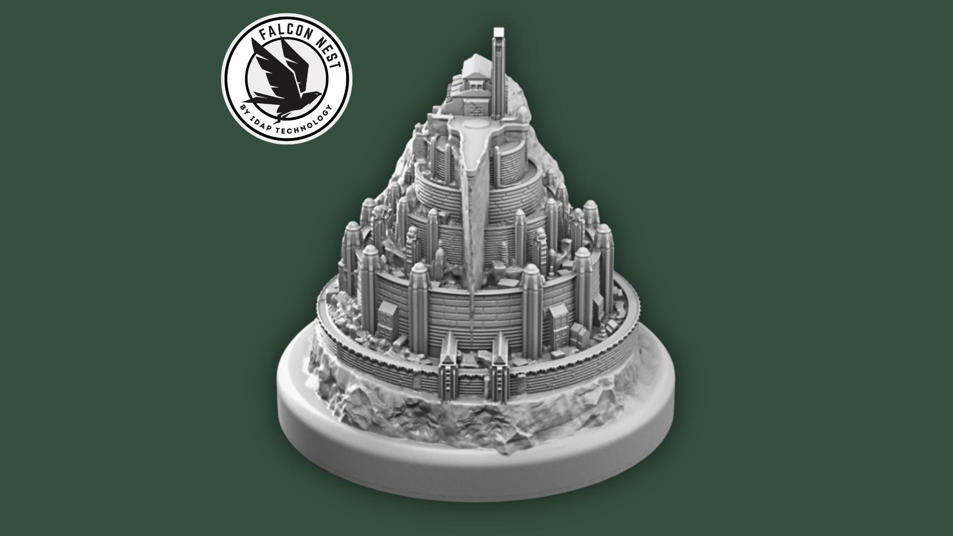 Minas tirith model - Etsy 日本
