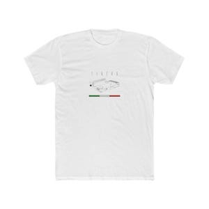 Leicester Tigers Welford Road Graphis-T-shirt korte voor- en achterkant