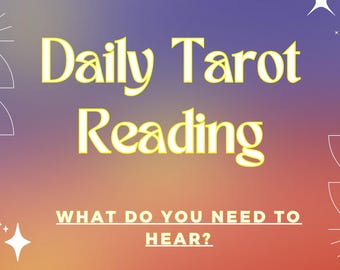 HETZELFDE UUR: dagelijkse snelle tarotlegging - gepersonaliseerd energie-inzicht