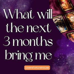 MISMA HORA - Lectura de TAROT - ¿Qué me depararán los próximos 3 meses? - Lectura psíquica honesta - Predicciones de futuro