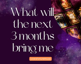 SAME HOUR - TAROT Reading - What Will The Next 3 Months Bring Me ? - 24 Years Experience - New Year Predictions - Psychic Reading