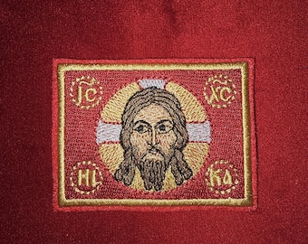 Jesus Back Patch - Passion Christ, Metal Backpatch, Punk