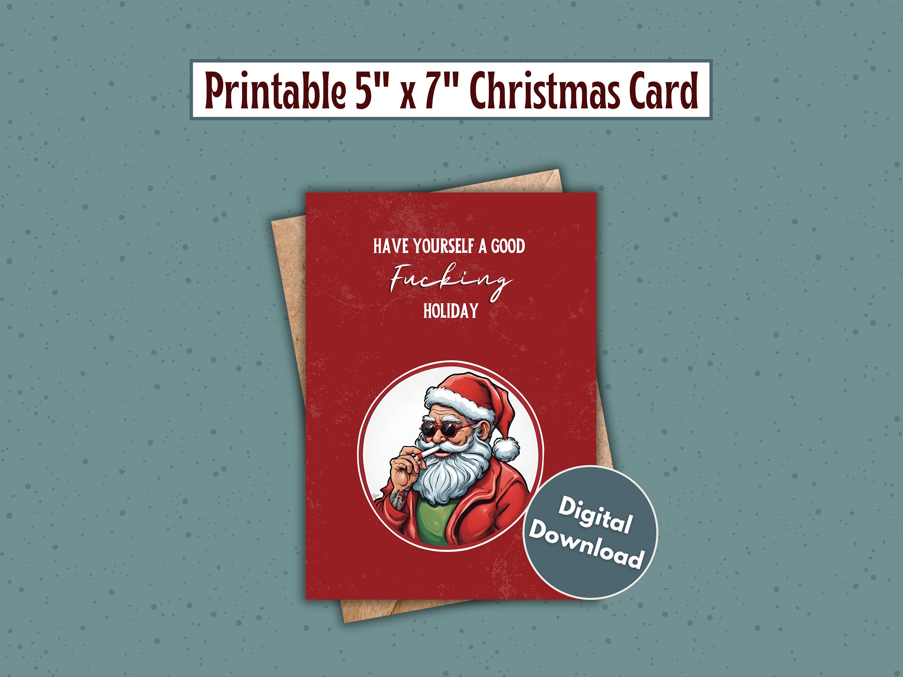 Inappropriate Christmas Cards 