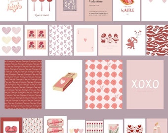 Valentinstag Wand Kunst Drucke