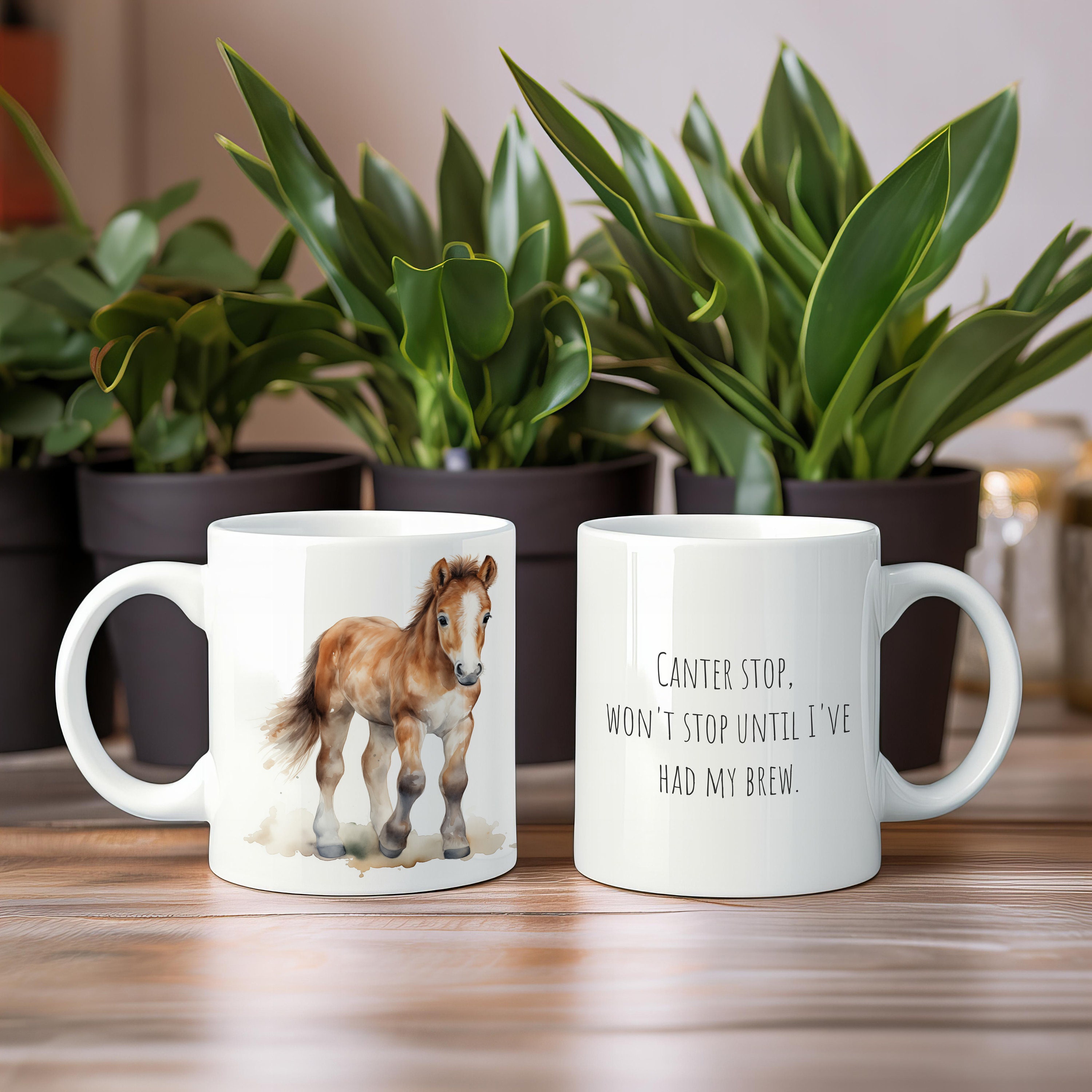 Henry (Baby Horse) White 11oz Ceramic Mug
