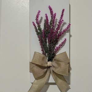Wood Flower Wall Decor, Rustic Wall Decor, Wood Flower Wall Art, Wood Plaque Wall Decor, Wooden Plaque Flower Board, Housewarming Gift