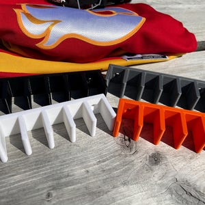 Soporte de pared para palos de hockey: admite 9 palos