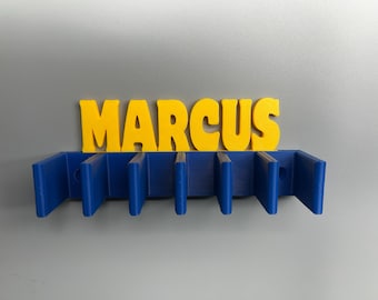 Team Gift – Pack of 20 Personalized Hockey Stick Holders | Wall Mount | End-of-Season Award | Made in Canada