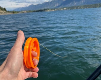 EZ Reel- Pocket Fishing Kit: Handline Reel with Tackle - Hiking, Travel, Survival