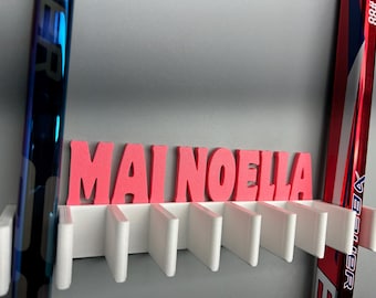 Custom Hockey Stick Wall Rack – Personalized Gear Organizer, Sports Storage Holder